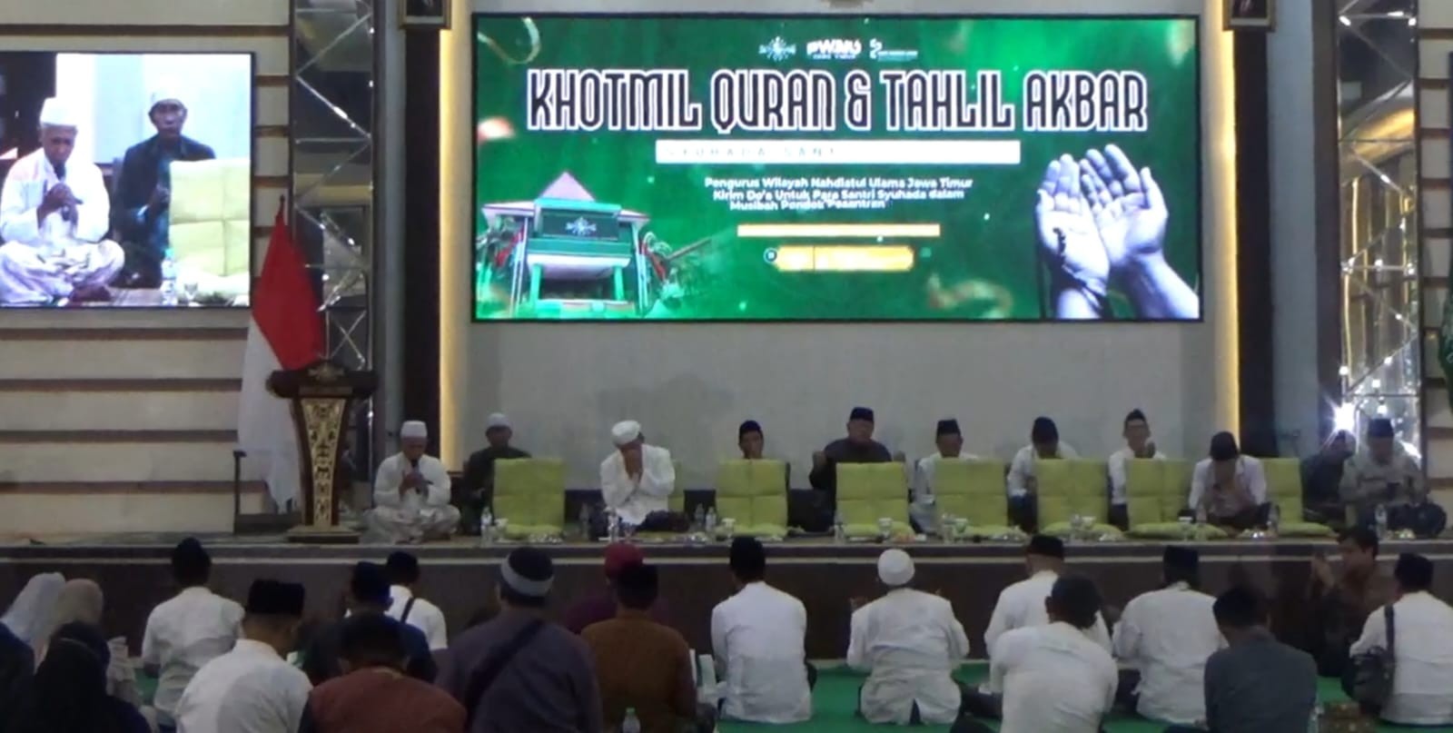 PWNU Gelar Doa Bersama Untuk Korban Ambruknya Ponpes Al-Khoziny