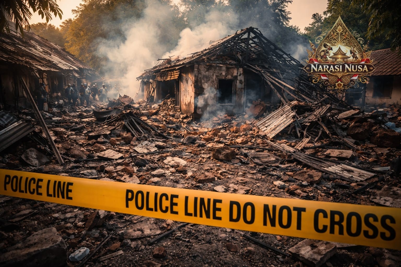 Ledakan Hancurkan Rumah di Situbondo Dipastikan Akibat Petasan, 1 Orang Tewas