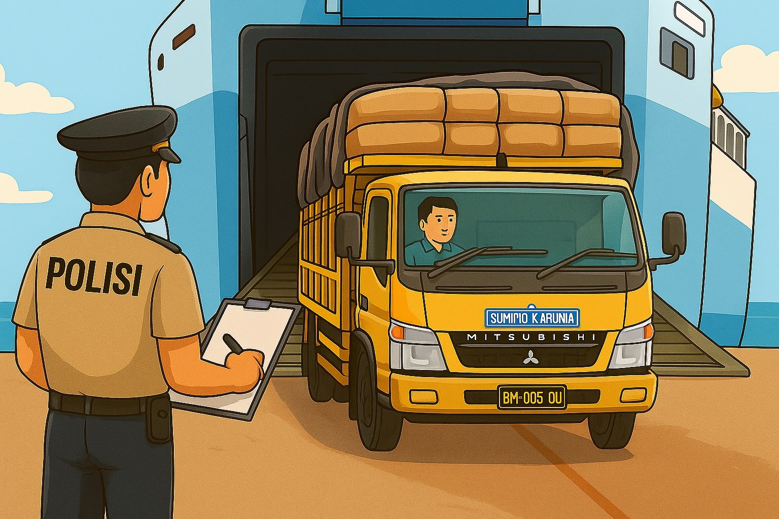 Inovasi Keamanan Jalan Raya untuk Dukung Ketahanan Pangan Nasional