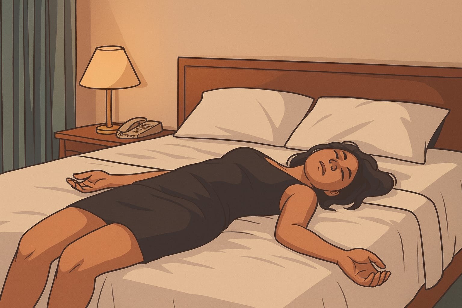 Diduga Korban Pembunuhan Seorang Wanita Aplikasi Hijau Ditemukan Tewas di Hotel