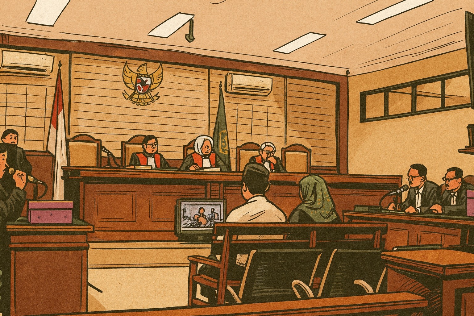 Sidang Korupsi BPHTB Ngawi, Kuasa Hukum Soroti Banyak Kejanggalan Proses Hukum