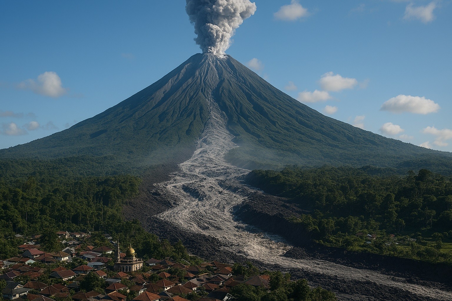 Gunung Semeru Kembali Erupsi, Warga Diminta Waspada Lahar Dingin Saat Musim Hujan