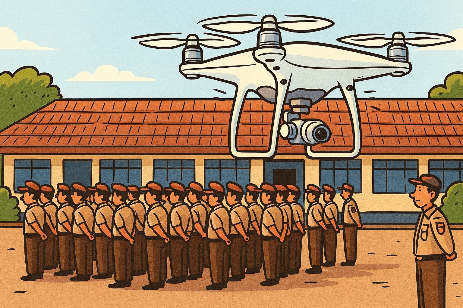 Bandar Narkoba Gunakan Teknologi Canggih, Drone Jadi Mata-mata Lawan Aparat